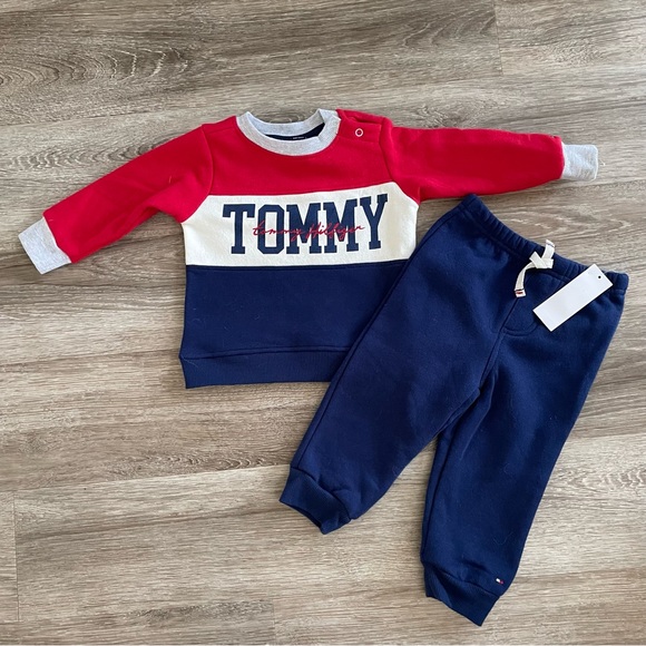 Dress For Baby Boy In Beautiful Tommy Design #OE87
